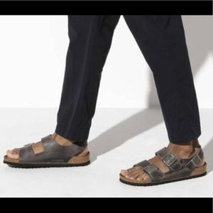 Birkenstock men’s milano oiled leather